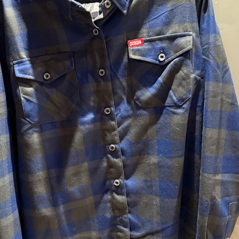 Dixxon Blue and Black Flannel